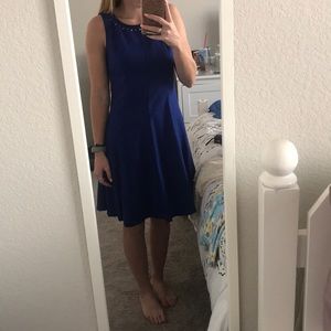 Blue dress